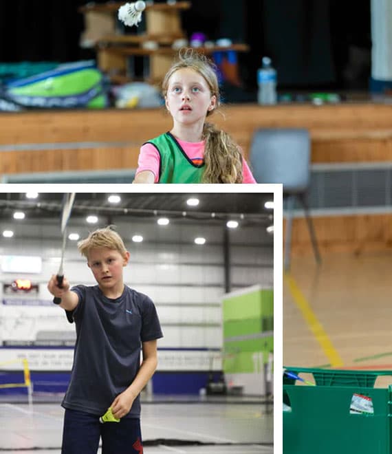 Badminton court